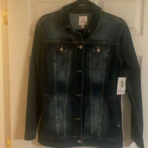 NWT Lularoe Jaxon Denim Jacket size M